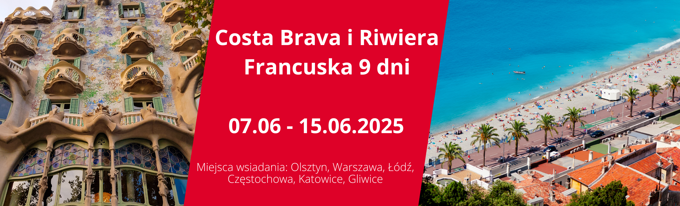 Costa Brava i Riwiera Francuska